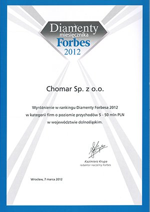 Diamenty Forbes 2012