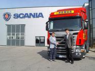 SCANIA już w Chomar